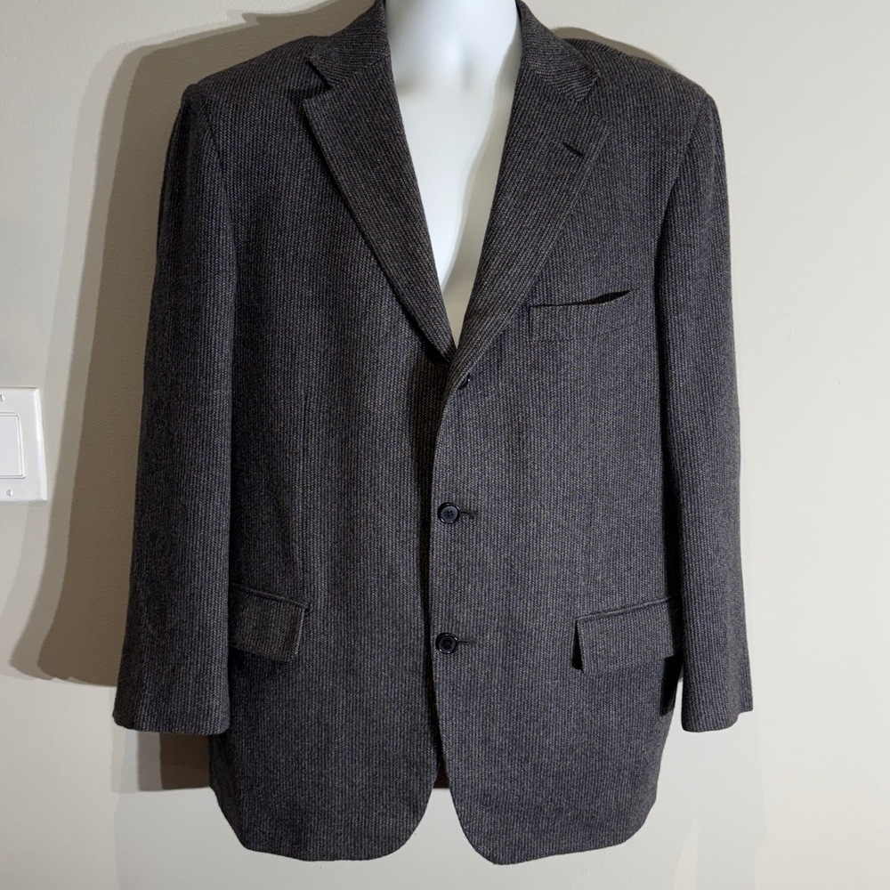 Vassi Pure Cashmere Charcoal blazer